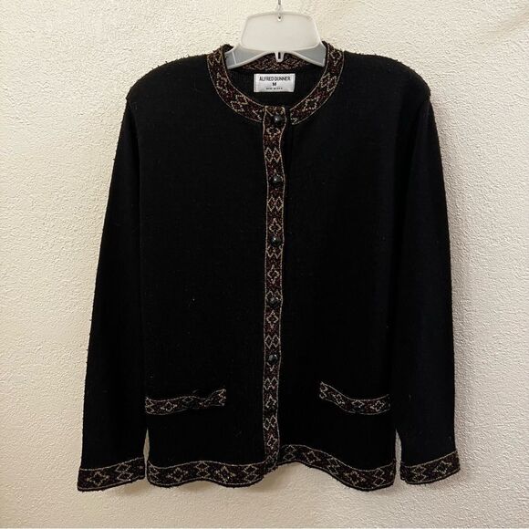 Alfred Dunner Vintage Cardigan (Size Medium) - Picture 1 of 4